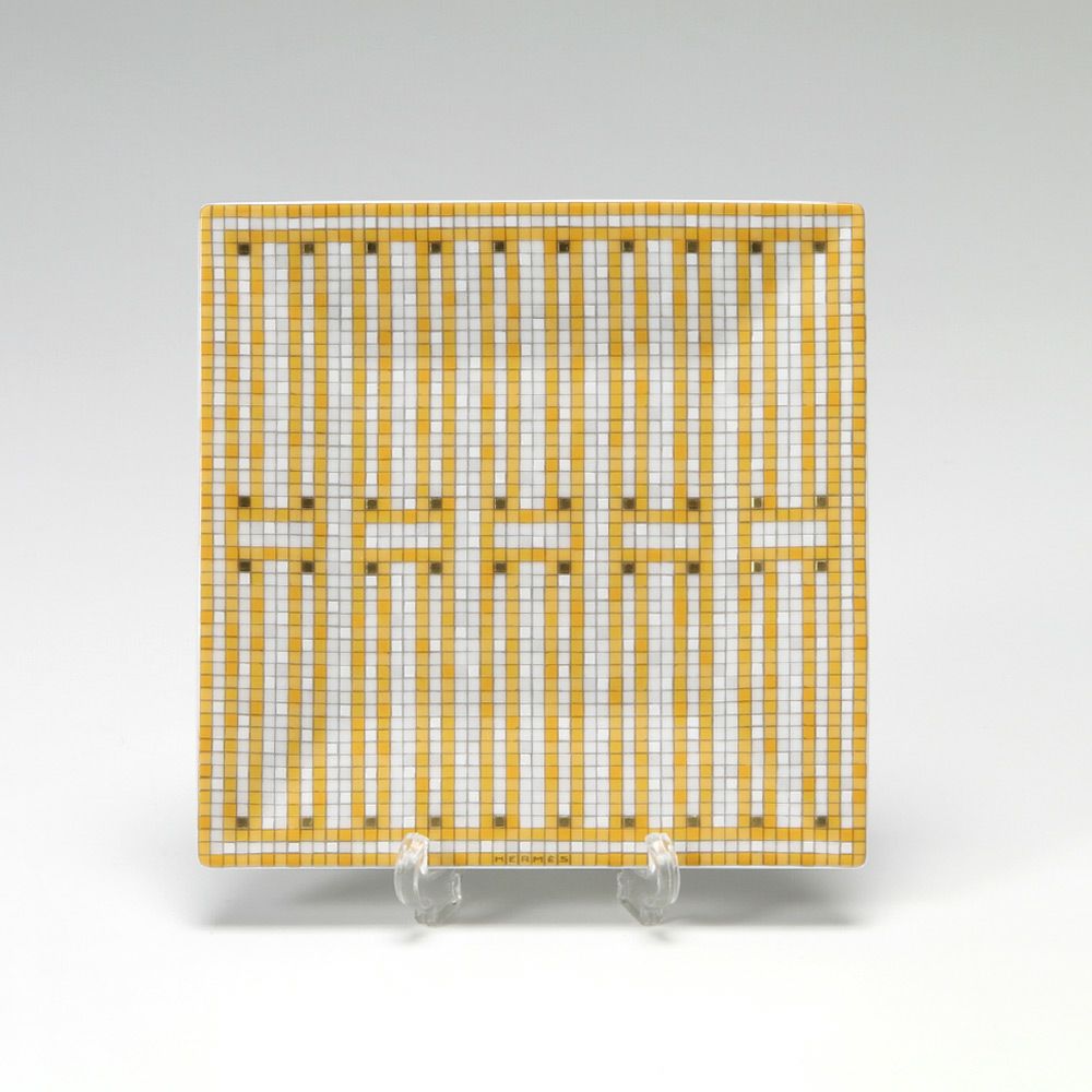 エルメス（HERMES） モザイク ヴァンキャトル プチカレ（プレート） 11×11cm No.2