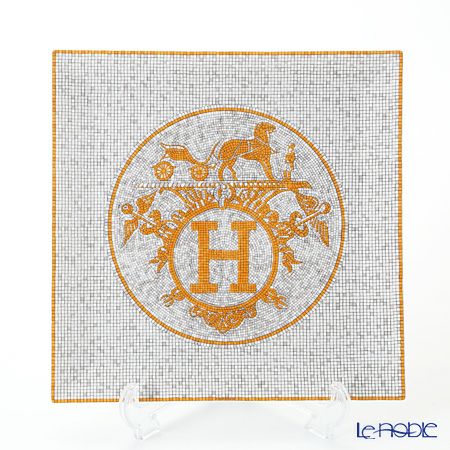 エルメス（HERMES） モザイク ヴァンキャトル プチカレ（プレート） 23×23cm No.5