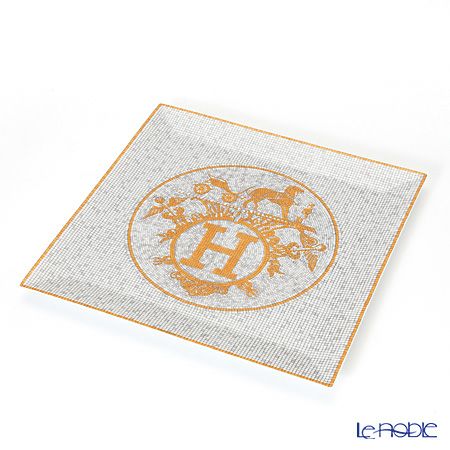 エルメス（HERMES） モザイク ヴァンキャトル プチカレ（プレート） 23×23cm No.5