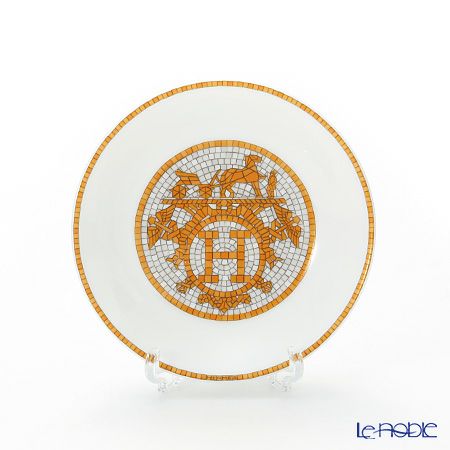 エルメス（HERMES） モザイク ヴァンキャトル コレクション アジアティック 醤油皿 10cm