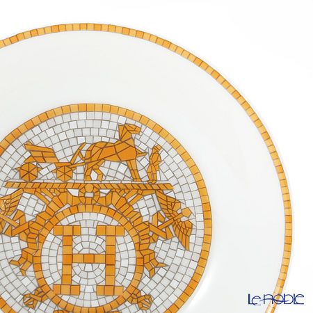 エルメス（HERMES） モザイク ヴァンキャトル コレクション アジアティック 醤油皿 10cm