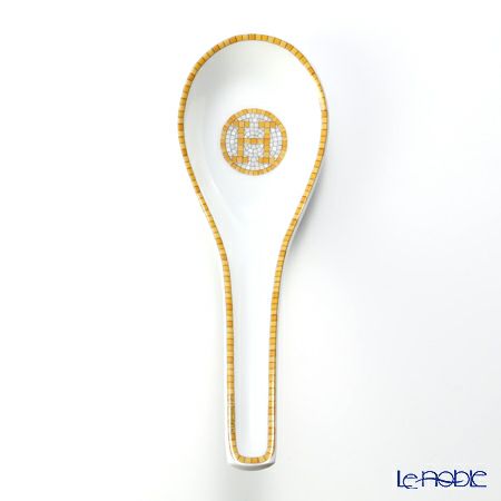 エルメス（HERMES） モザイク ヴァンキャトル コレクション アジアティック スープスプーン 14cm