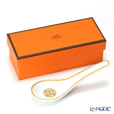 エルメス（HERMES） モザイク ヴァンキャトル コレクション アジアティック スープスプーン 14cm