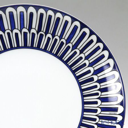 エルメス（HERMES） ブルー ダイユール デザートプレート 21.5cm 030007P