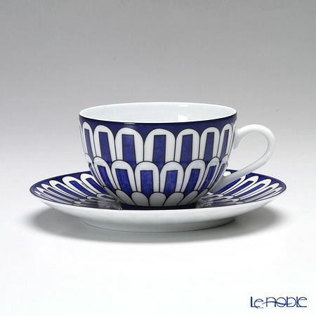 エルメス（HERMES） ブルー ダイユール ティーカップ＆ソーサー 200ml 030016P