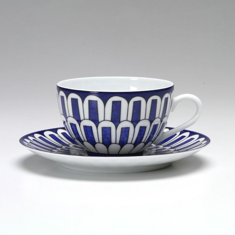 エルメス（HERMES） ブルー ダイユール ティーカップ＆ソーサー 200ml 030016P