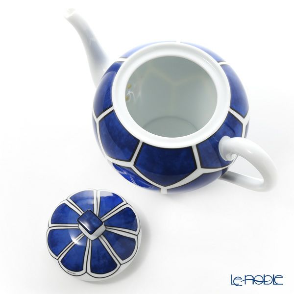 エルメス（HERMES） ブルー ダイユール ティーポット 950ml 030018P