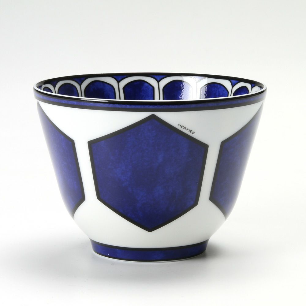 エルメス（HERMES） ブルー ダイユール ラージボウル 10.5cm No.1