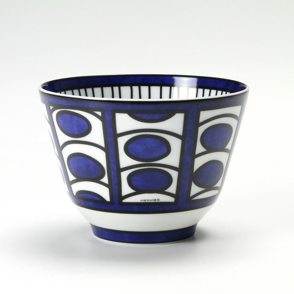 エルメス（HERMES） ブルー ダイユール ラージボウル 10.5cm No.2