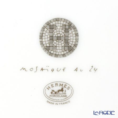 エルメス（HERMES） モザイク ヴァンキャトル プラチナ アメリカンディナープレート 27.5cm
