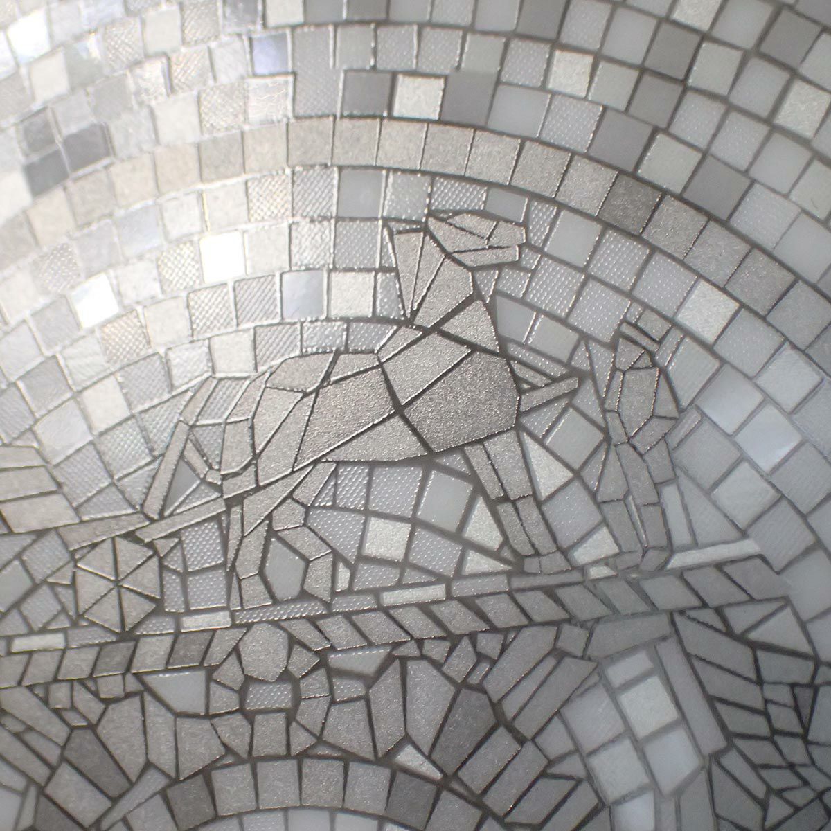 エルメス（HERMES） モザイク ヴァンキャトル プラチナ デザートプレート 21cm