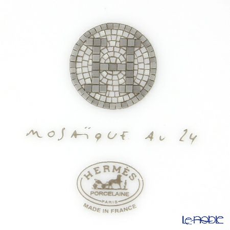 エルメス（HERMES） モザイク ヴァンキャトル プラチナ パンプレート 16cm