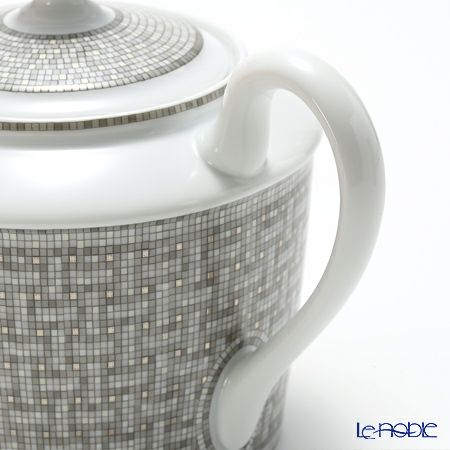 エルメス（HERMES） モザイク ヴァンキャトル プラチナ ティーポット 850ml 035018P