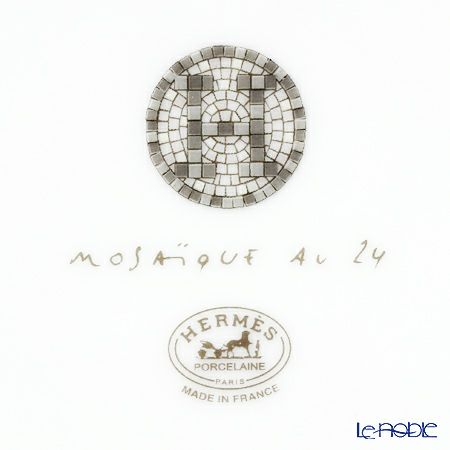 エルメス（HERMES） モザイク ヴァンキャトル プラチナ ティーポット 850ml 035018P