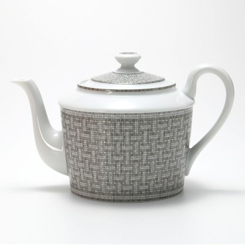 エルメス（HERMES） モザイク ヴァンキャトル プラチナ ティーポット