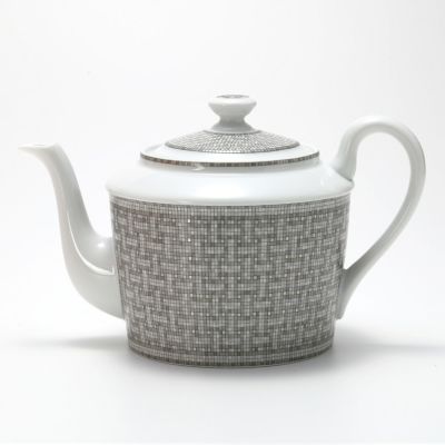 エルメス（HERMES） モザイク ヴァンキャトル プラチナ ティーポット