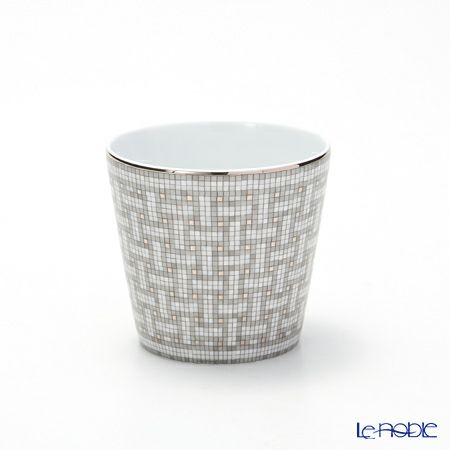 エルメス（HERMES） モザイク ヴァンキャトル プラチナ ゴブレット 7cm