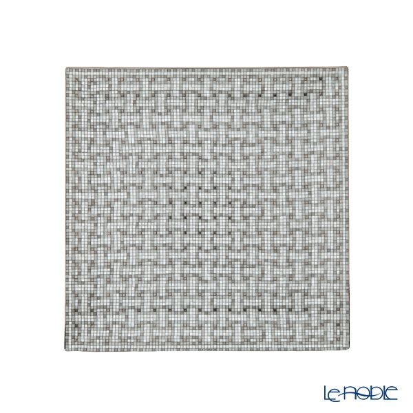 エルメス（HERMES） モザイク ヴァンキャトル プラチナ プチカレ（プレート） 19×19cm No.4 035044P