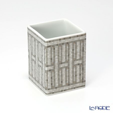エルメス（HERMES） モザイク ヴァンキャトル プラチナ ミニボックス／シュガーボックス 5×5×7cm