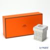 エルメス（HERMES） モザイク ヴァンキャトル プラチナ ミニボックス／シュガーボックス 5×5×7cm