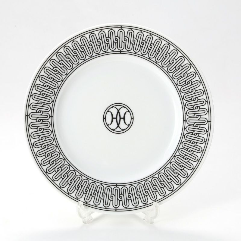 エルメス（HERMES） H Deco アッシュデコ デザートプレート 22.5cm No.1