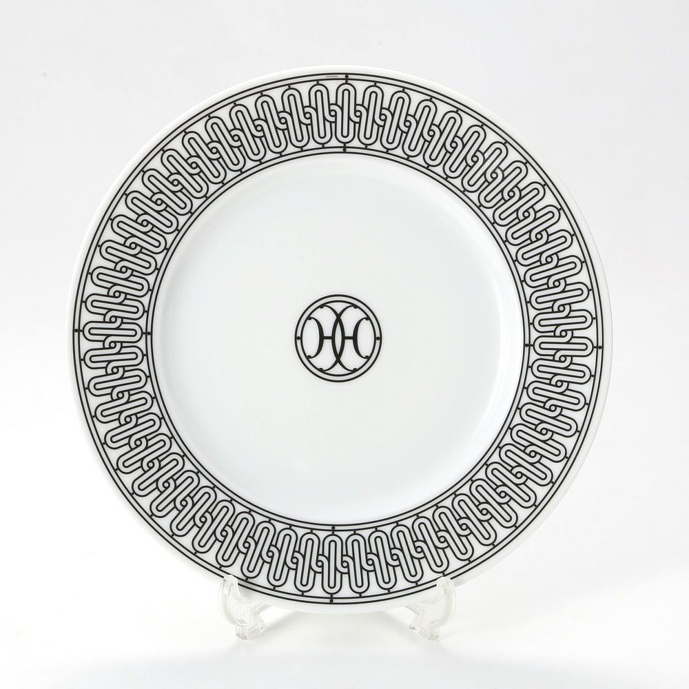 エルメス（HERMES） H Deco アッシュデコ デザートプレート 22.5cm No.1