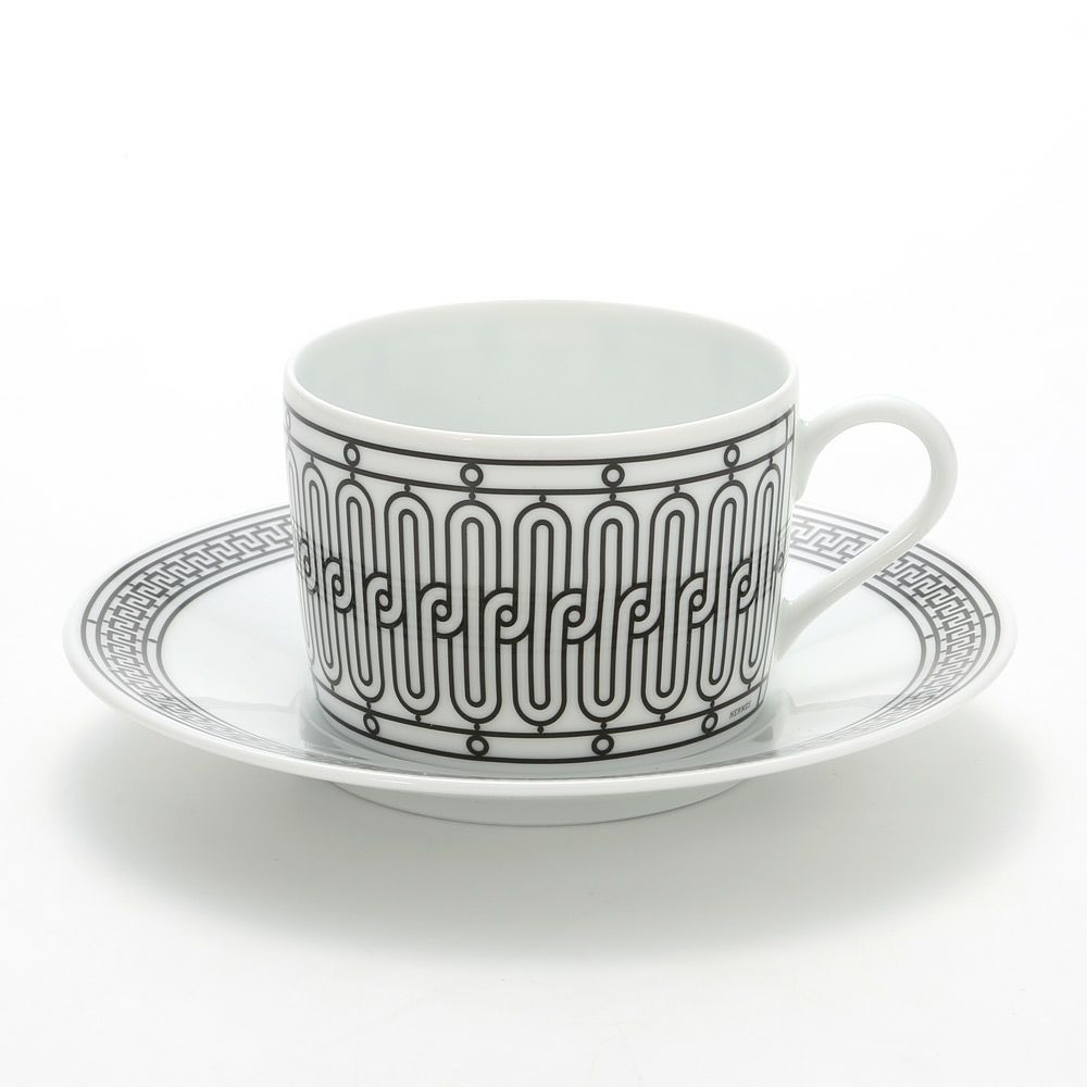 エルメス（HERMES） H Deco アッシュデコ ティーカップ＆ソーサー 160ml