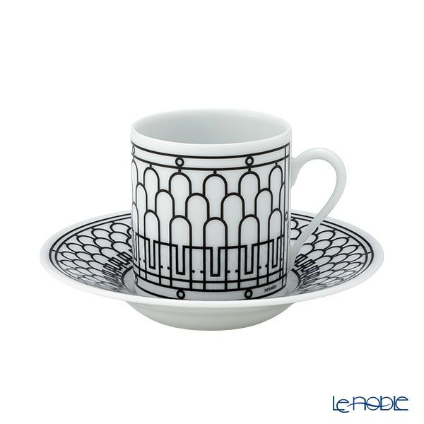 エルメス（HERMES） H Deco アッシュデコ コーヒーカップ＆ソーサー 90ml