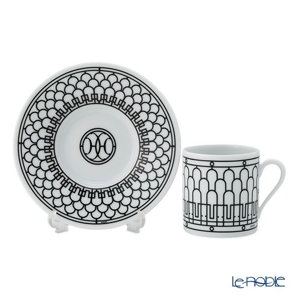 エルメス（HERMES） H Deco アッシュデコ コーヒーカップ＆ソーサー 90ml