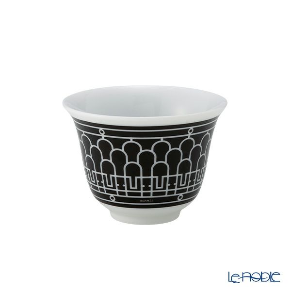 エルメス（HERMES） H Deco アッシュデコ スモールカップ 62ml No.2 ブラック