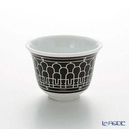 エルメス（HERMES） H Deco アッシュデコ スモールカップ 62ml No.2 ブラック