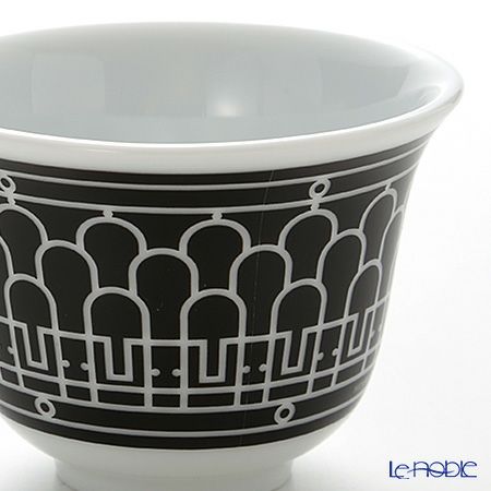 エルメス（HERMES） H Deco アッシュデコ スモールカップ 62ml No.2 ブラック