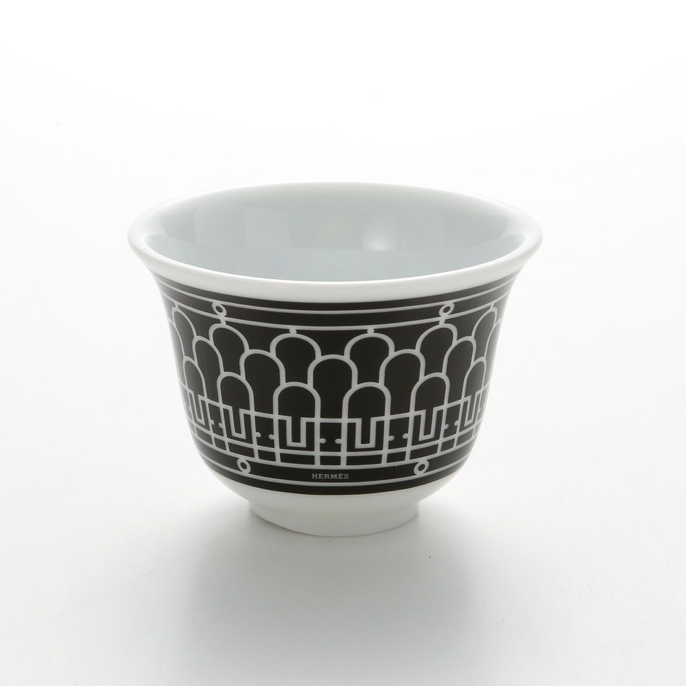 エルメス（HERMES） H Deco アッシュデコ スモールカップ 62ml No.2 ブラック