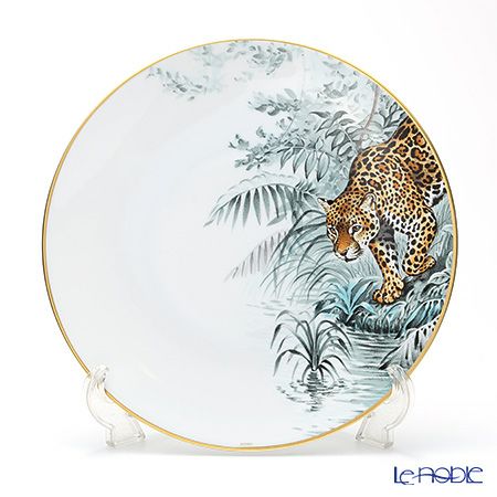 エルメス（HERMES） 赤道直下のスケッチ アメリカンディナープレート 27cm（ジャガー）