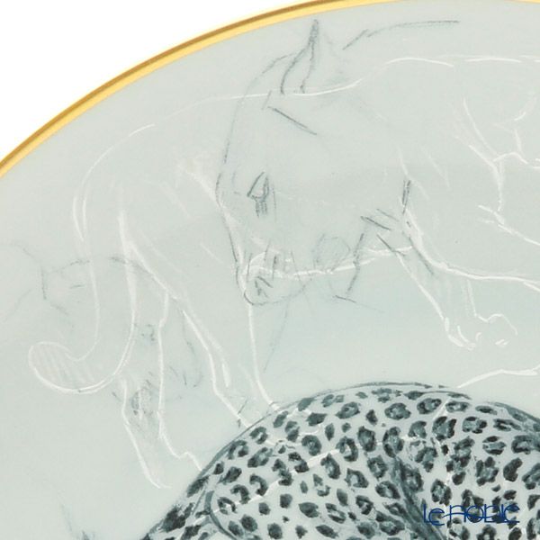 エルメス（HERMES） 赤道直下のスケッチ デザートプレート 21cm（パンサー）