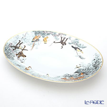 エルメス（HERMES） 赤道直下のスケッチ オーバルディッシュ ミディアム 42cm