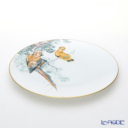 エルメス（HERMES） 赤道直下のスケッチ アメリカンディナープレート 27cm（バード）