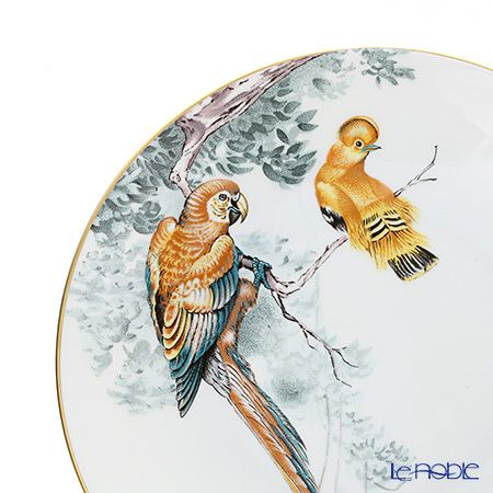 エルメス（HERMES） 赤道直下のスケッチ アメリカンディナープレート 27cm（バード）