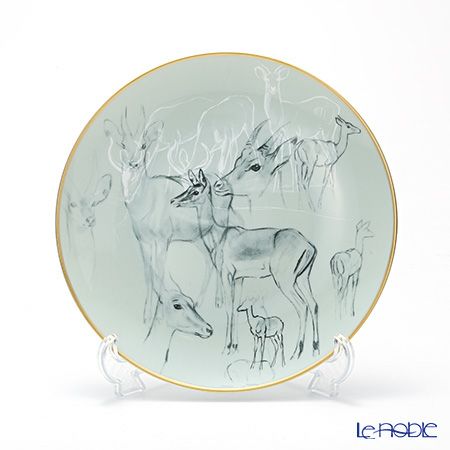 エルメス（HERMES） 赤道直下のスケッチ デザートプレート 21cm（インパラ）