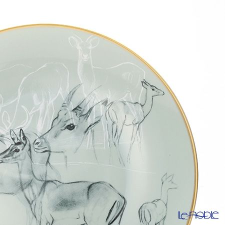 エルメス（HERMES） 赤道直下のスケッチ デザートプレート 21cm（インパラ）