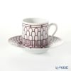 エルメス（HERMES） H Deco Rouge アッシュデコ ルージュ コーヒーカップ＆ソーサー 90ml