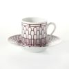 エルメス（HERMES） H Deco Rouge アッシュデコ ルージュ コーヒーカップ＆ソーサー 90ml
