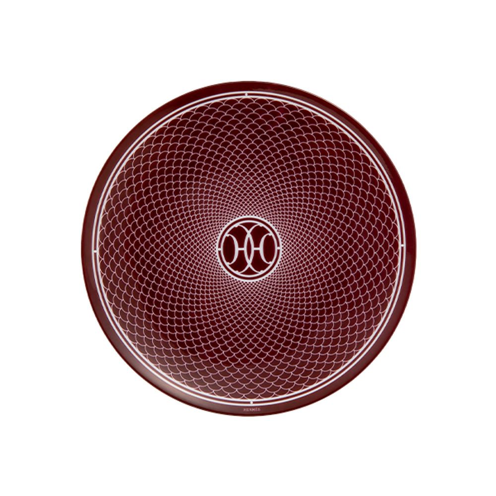 エルメス（HERMES） H Deco Rouge アッシュデコ ルージュ パンプレート 14cm No.2