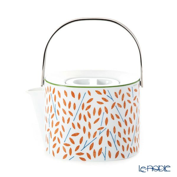 エルメス（HERMES） ウォーク・イン・ザ・ガーデン ティーポット オレンジ 1000ml