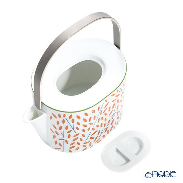 エルメス（HERMES） ウォーク・イン・ザ・ガーデン ティーポット オレンジ 1000ml