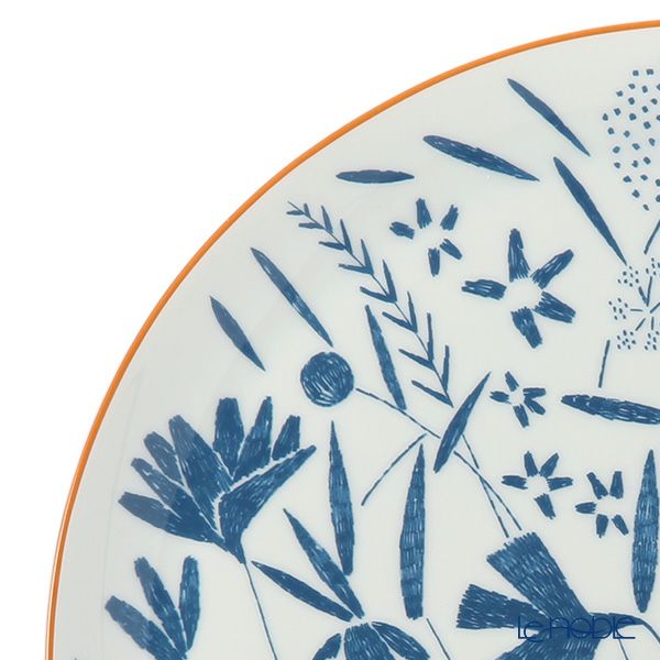 エルメス（HERMES） ウォーク・イン・ザ・ガーデン タルトプラター 32cm ブルー