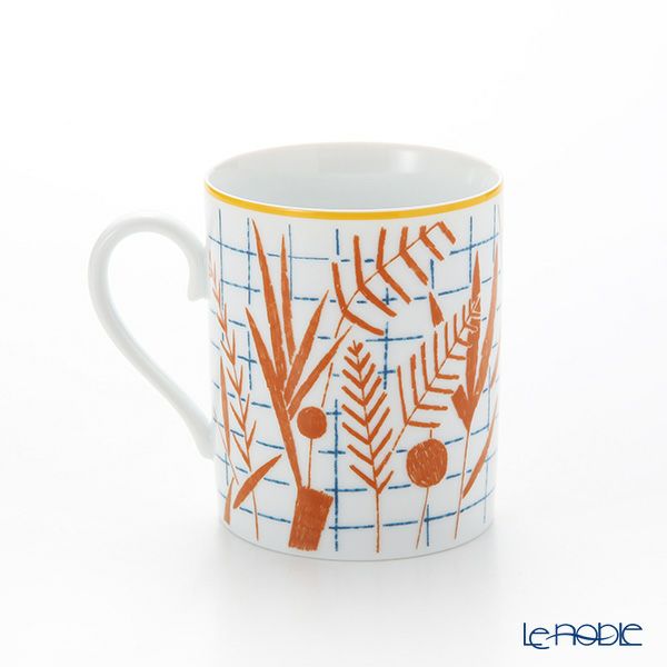 エルメス（HERMES） ウォーク・イン・ザ・ガーデン マグ オレンジ