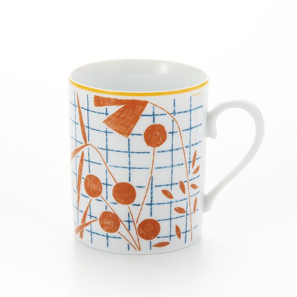 エルメス（HERMES） ウォーク・イン・ザ・ガーデン マグ オレンジ