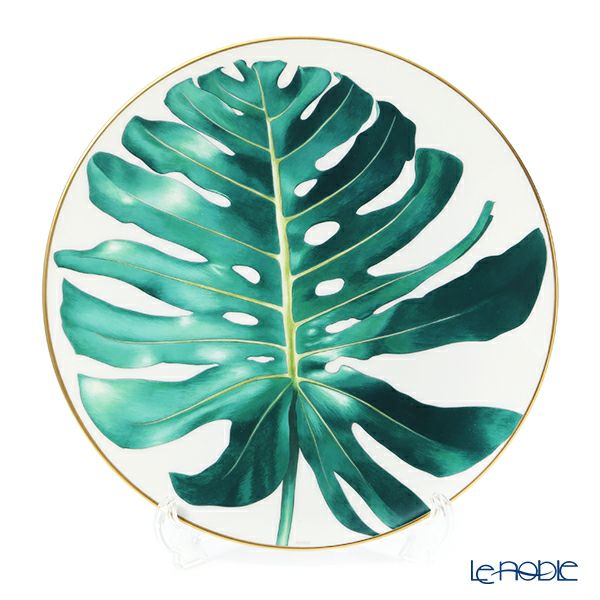 エルメス（HERMES）パシフォリア ディナープレート 27cm Philodendron 044001P