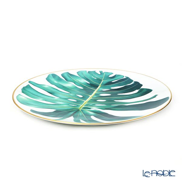 エルメス（HERMES）パシフォリア ディナープレート 27cm Philodendron 044001P